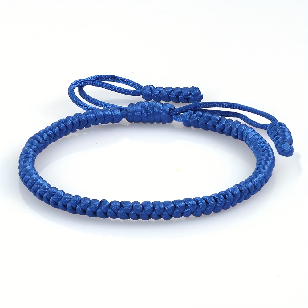 Waterproof Pure Thread Woven Bracelet for Casual Attire